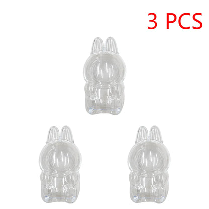 PopMart Monster Labubu V1 V2 | Ropa Protectora Transparente para Muñecos | Accesorios de Fiesta