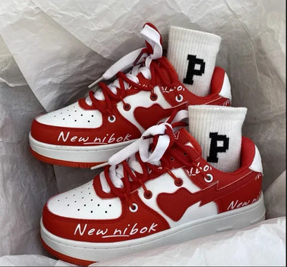 Zapatillas 2025 | Sneakers Casual con Suela Gruesa y Cordones