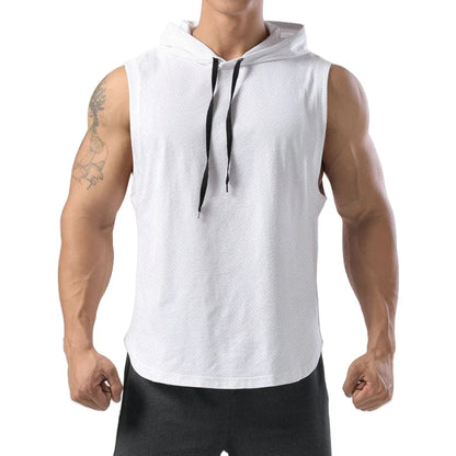 Tank Top de Hombre para Gym – Camiseta sin Mangas de Secado Rápido para Baloncesto, Running y Fitness