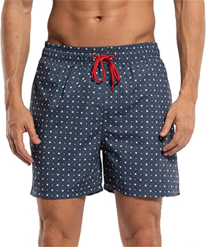 Shorts Hombre Verano con Bolsillos | Pantaloneta Playa Surf Secado Rápido