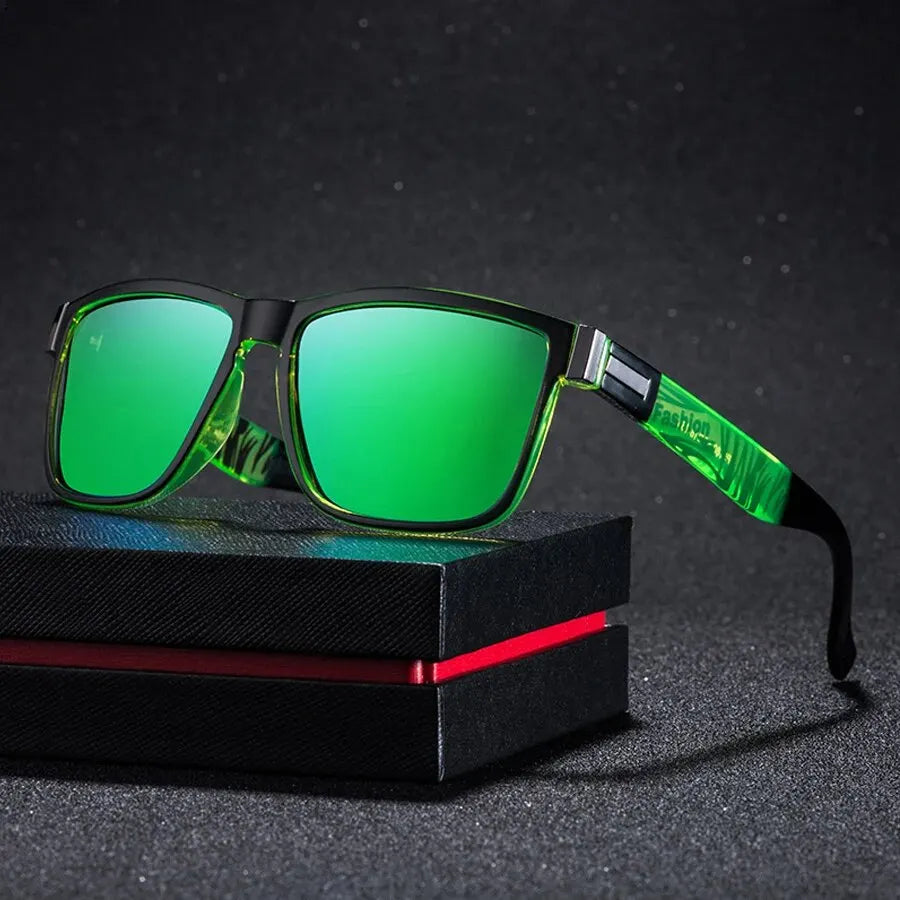 Gafas de Sol Polarizadas Hombre Mujer | Estilo Lujo Cuadradas Retro UV400