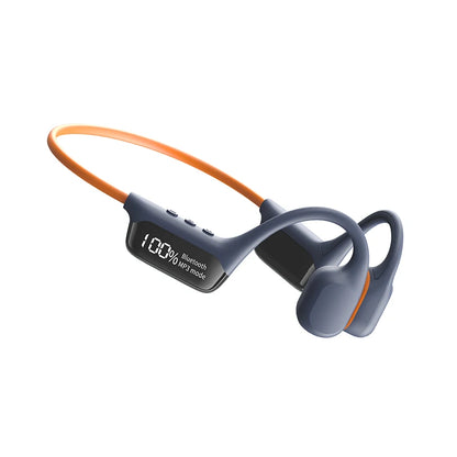 Auriculares de conducción ósea S10 Bluetooth 5.4 – Inalámbricos, impermeables IPX8, con MP3 y 32GB