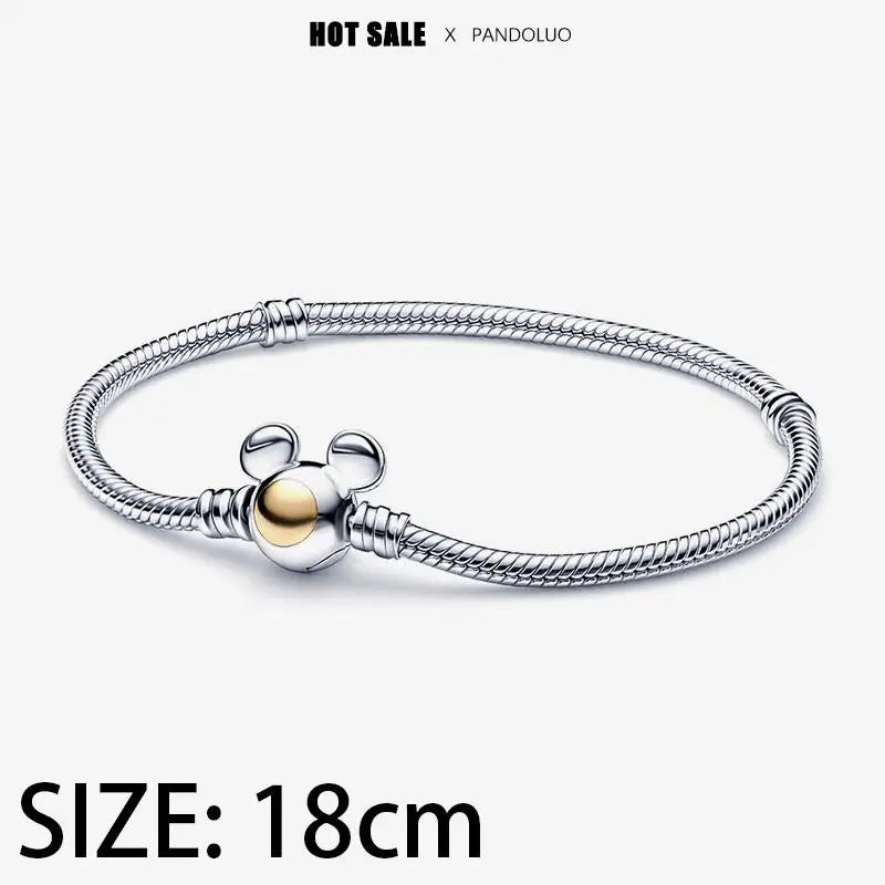 Collar, Aretes y Charm Disney Stitch | Compatible Pandora Pulsera Mujer DIY