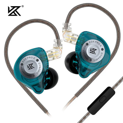 KZ EDX PRO X In Ear Dynamic Drive Earphone HIFI Bass Music Earbud Sport Noise Cancelling Headset ZSN ZST  ZS10 pro x  C12 CRA