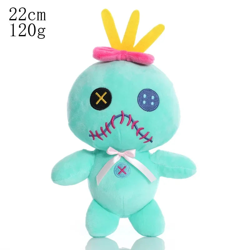 Peluche Stitch Disney 4/8 Pulgadas – Muñeco de Peluche Azul/Rosa | Juguete Anime Lilo & Stitch Regalo para Niños