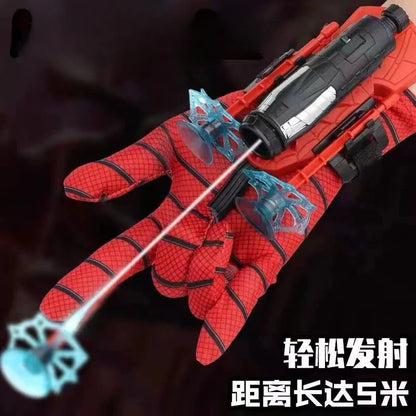 Lanzador Spider-Man Disney – Pistola Rotatoria con Balas Suaves y Ventosas | Juguete de Acción para Niños Regalo de Cumpleaños