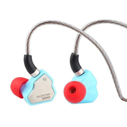 7Hz Salnotes Zero HiFi IEM | Auriculares In-Ear con Driver Dinámico 10mm, Diafragma Metálico, Cable OFC Desmontable, N52 Magnet
