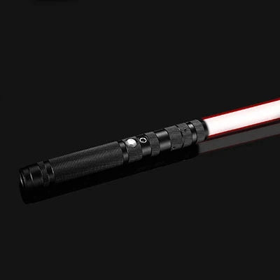 Sable de Luz RGB Metálico – Lightsaber de Juguete con Efectos Láser, Espada de Batalla y Lightstick Inspirado en Kpop