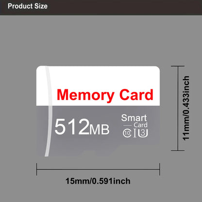 Memory Card TF – 64MB 128MB 256MB 512MB | Tarjeta de Memoria Alta Velocidad Class 10 para Cámaras y CCTV
