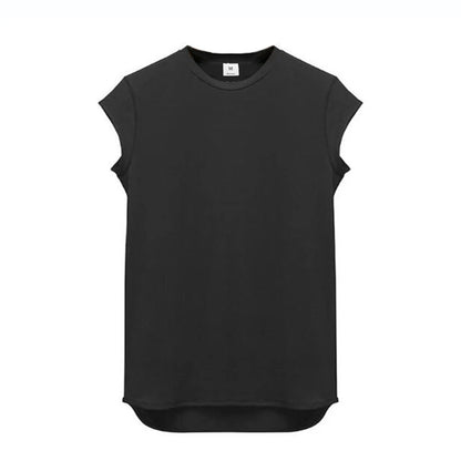 Camiseta de Manga Corta para Hombre – T-shirt de Algodón Transpirable para Gym, Running y Actividades al Aire Libre