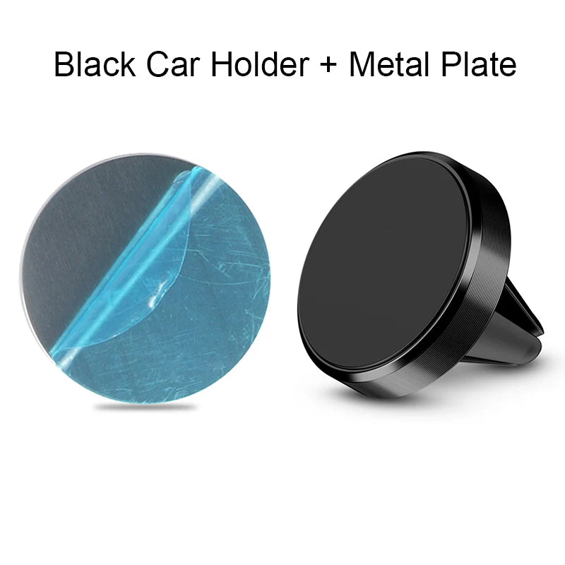 Soporte Magnético para Celular en la Ventila del Carro | Compatible con iPhone, Samsung, Xiaomi y GPS
