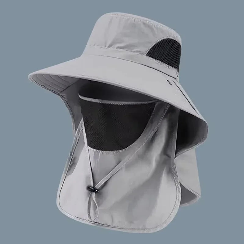 Sombrero Unisex de Verano | Protección UV | Transpirable e Impermeable | Gorro de Pesca, Ciclismo y Escalada con Protección de Cuello