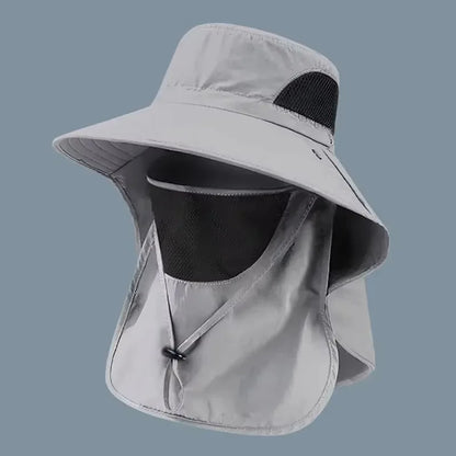 Sombrero Unisex de Verano | Protección UV | Transpirable e Impermeable | Gorro de Pesca, Ciclismo y Escalada con Protección de Cuello