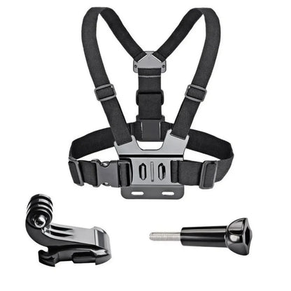 Arnés de pecho con soporte giratorio para smartphone – Compatible con iPhone, GoPro Hero 12/11/10/9, Insta360 X3 y DJI