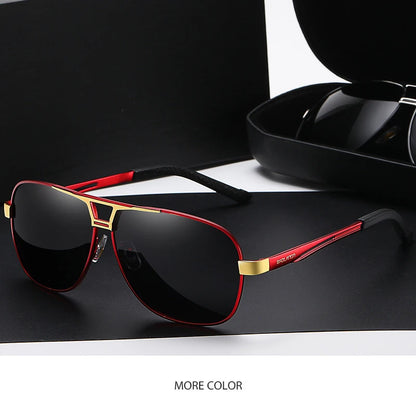 Gafas de Sol Fotocromáticas Polarizadas para Hombre – Estilo Vintage UV400 para Conducir y Uso Diario