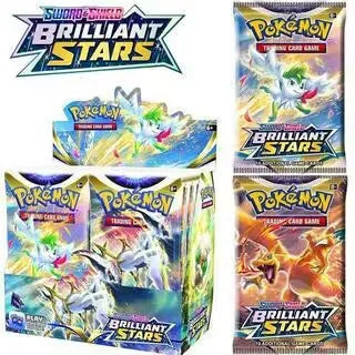 Set de Cartas Pokémon 324/360 Pcs – Brilliant Stars, 151, Prismatic Evolutions & Paldean Fates | Booster Box en Inglés