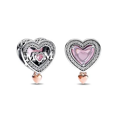 Charm Familia en Plata 925 – Abalorio Sparkling para Pulsera Original Mujer