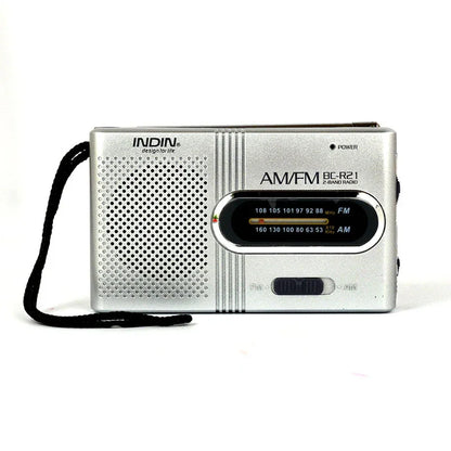 Mini radio portátil AM/FM BC-R21/961/962 – Batería AA, mejor recepción y sonido duradero