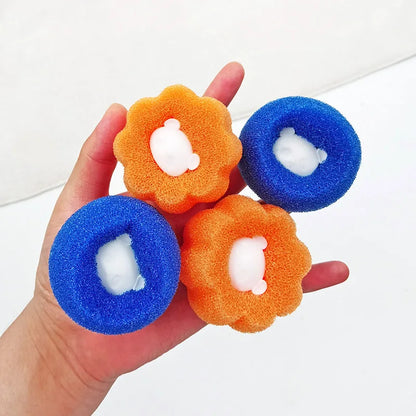 3 Piezas Bolas Mágicas Quitapelusas | Eliminador de Pelo y Pelusa para Lavadora y Secadora | Reutilizables y Seguras