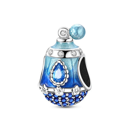 S925 Silver Color Butterfly Daisy Rose Crown Perfume Charms Beads Fit Pan Original Bracelets DIY Fine Jewelry Making Gifts