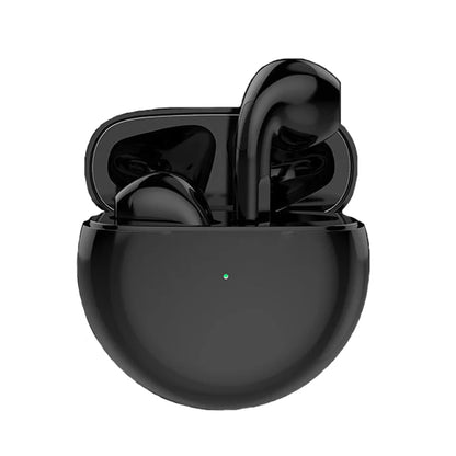 Auriculares Inalámbricos Pro 6 TWS con Micrófono | Bluetooth 5.0, Estéreo Hi-Fi, Compatibles iOS & Android