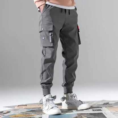 Pantalones Jogger de Moda para Hombre – Streetwear 2025, Cargo, Multi-Bolsillos, Casual, Fitness y Gym