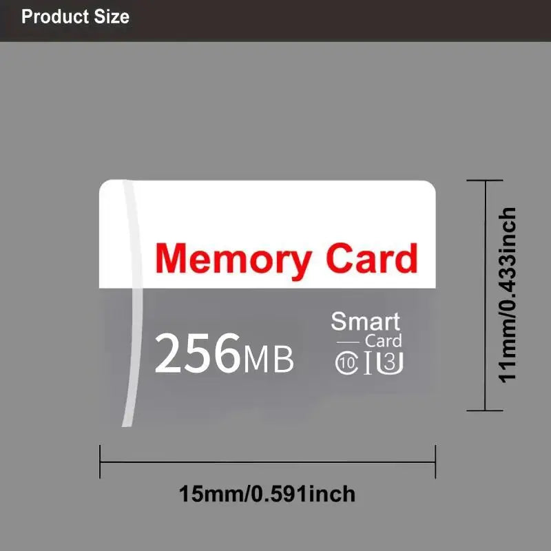 Memory Card TF – 64MB 128MB 256MB 512MB | Tarjeta de Memoria Alta Velocidad Class 10 para Cámaras y CCTV