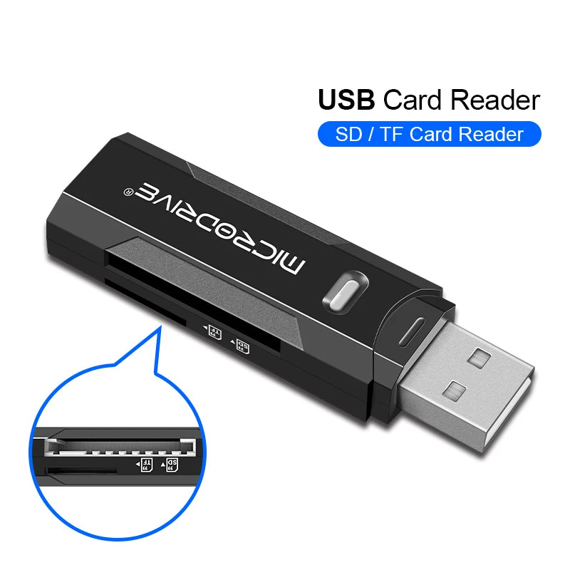Tarjeta de Memoria Micro SD Mini TF Alta Velocidad Clase 10 – 4GB, 8GB, 16GB, 32GB, 64GB, 128GB, 256GB + Adaptador SD
