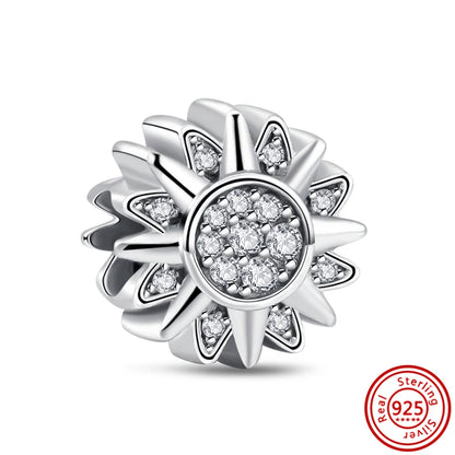 Charm universo plata 925 – Luna, sol, planeta, cohete y pluma de ángel para pulseras tipo Pandora, joyería DIY celestial