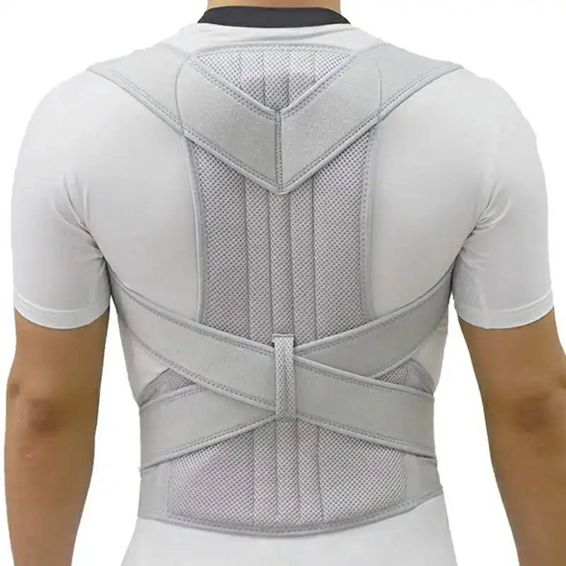 Corrector de Postura Ajustable para Hombres y Mujeres | Faja Lumbar y de Hombros con Soporte para Espalda y Escoliosis
