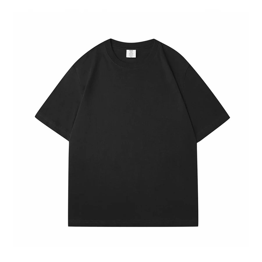 Camiseta Oversize Algodón 100% | Básica Casual Verano Manga Corta