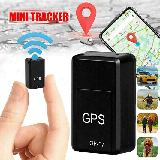 Mini GPS Magnético Portátil | Rastreador en Tiempo Real Antirrobo para Carro, Moto y Uso Personal