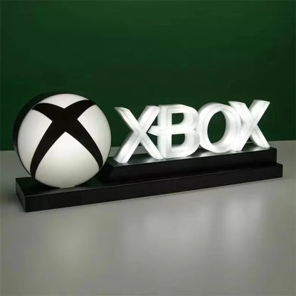 Lámpara Decorativa Icono PS4/PS5 – Lámpara de Mesa Colorida con Control de Sonido – Luz Ambiental Gamer