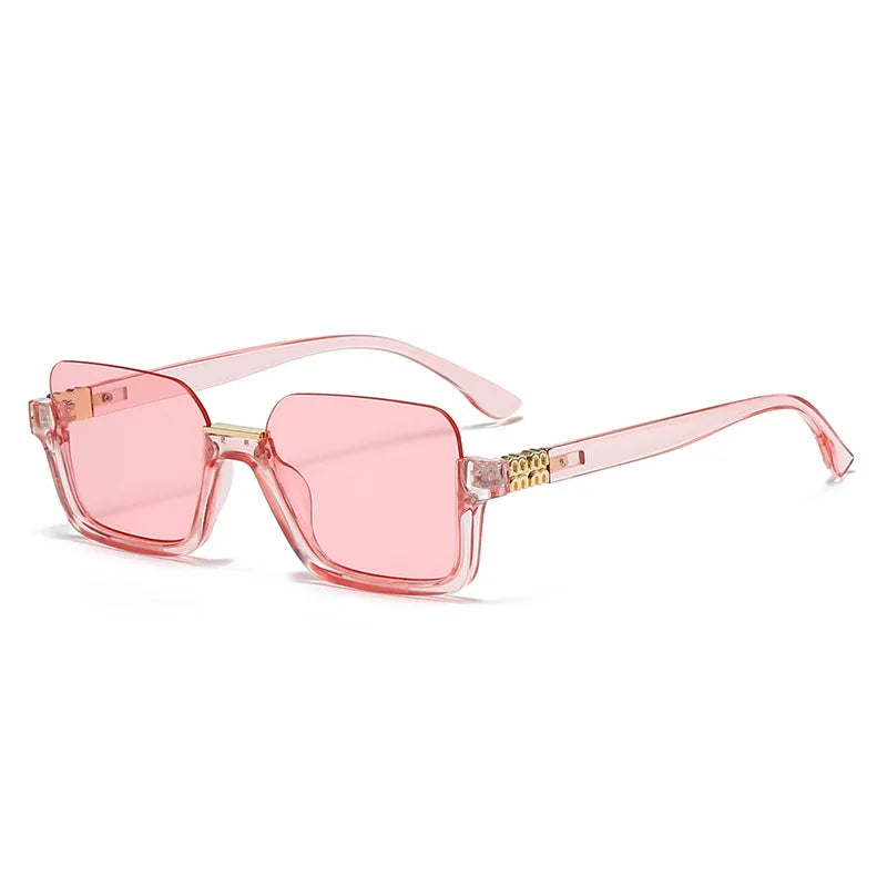 Gafas de Sol Cuadradas Pequeñas Y2K | Estilo Vintage Punk Hip Hop | Unisex UV400 Lentes de Lujo