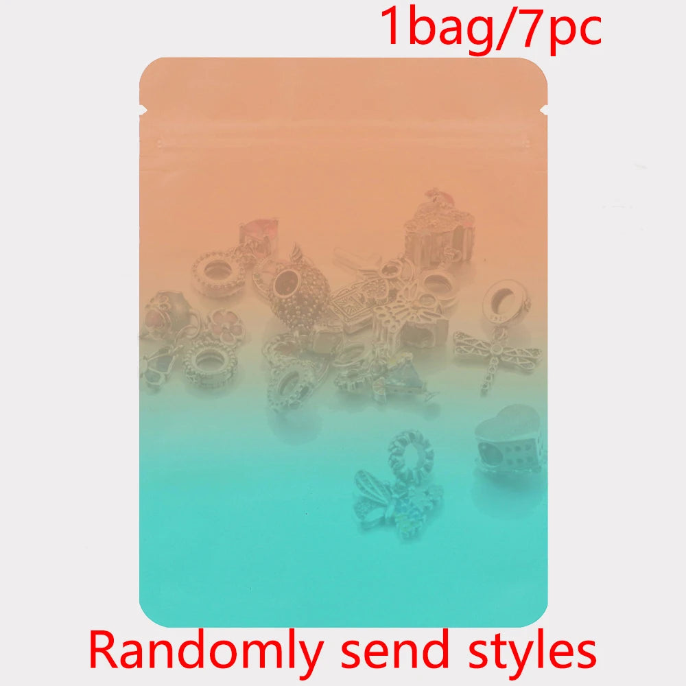 Charm sorpresa de plata 925 estilo estrella y corazón – Bolsa sorpresa random para pulsera DIY mujer
