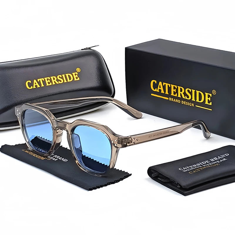 Gafas de Sol Retro Polarizadas Unisex | Montura Ultraligera TR90 Poligonal UV400