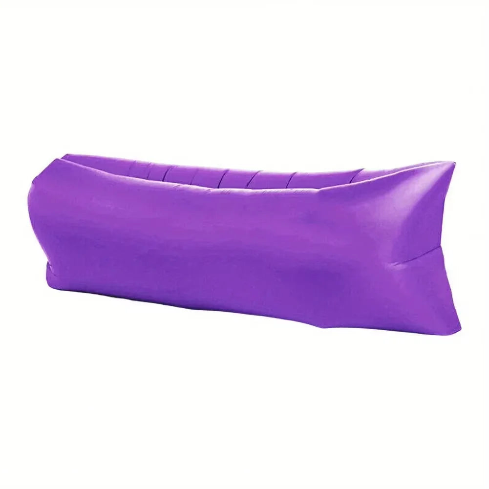 Sofá Inflable Reclinable – Silla Lazy Air Portátil para Camping, Playa y Festivales de Música