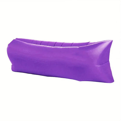 Sofá Inflable Reclinable – Silla Lazy Air Portátil para Camping, Playa y Festivales de Música