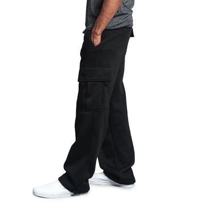 Pantalón Jogger Hombre Oversize | Sweatpants Deportivos Streetwear con Múltiples Bolsillos
