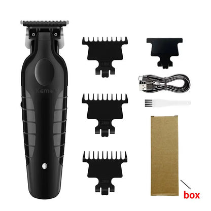 Kemei KM-2296 KM-2299 KM-1102 Cortapelos Profesional Hombre | Máquina Eléctrica Recargable de Corte y Afeitado