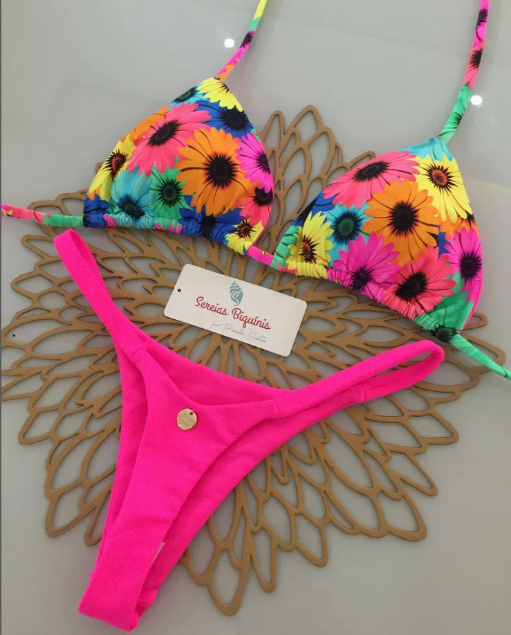 Bikini Mujer Brasil Sexy | Traje de Baño Verano Playa Vacaciones Swimwear