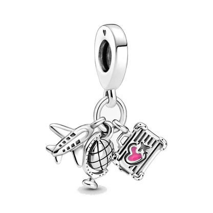 Charm Familia en Plata 925 – Abalorio Sparkling para Pulsera Original Mujer