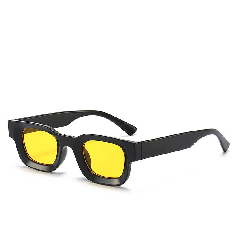 Gafas de Sol Rectangulares Pequeñas Mujer/Hombre | Estilo Vintage de Lujo UV400