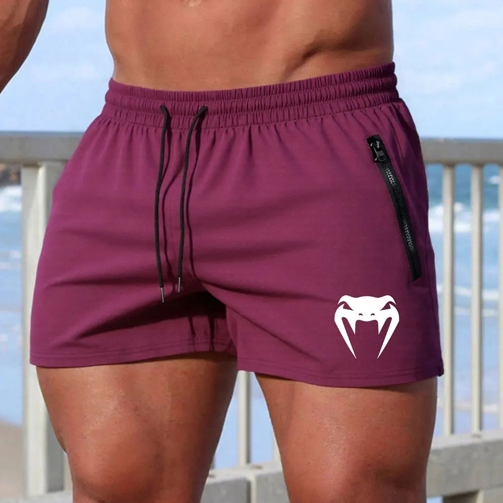 Shorts de Playa para Hombre con Estampado de Serpiente – Bañador Verano Moderno y Transpirable