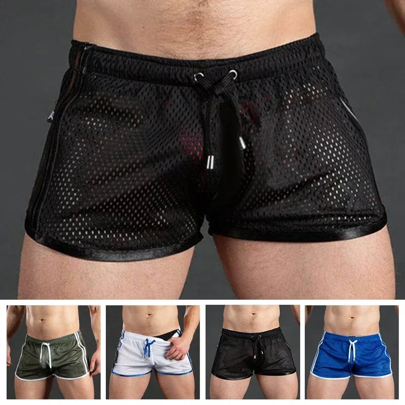 Shorts Deportivos de Verano para Hombre – Fitness, Culturismo y Natación | Malla Transpirable de Secado Rápido