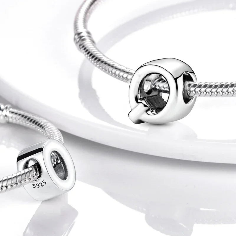 Charm Letras A-Z en Plata 925 – Abalorios DIY para Pulseras Originales Mujer