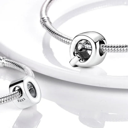 Charm Letras A-Z en Plata 925 – Abalorios DIY para Pulseras Originales Mujer