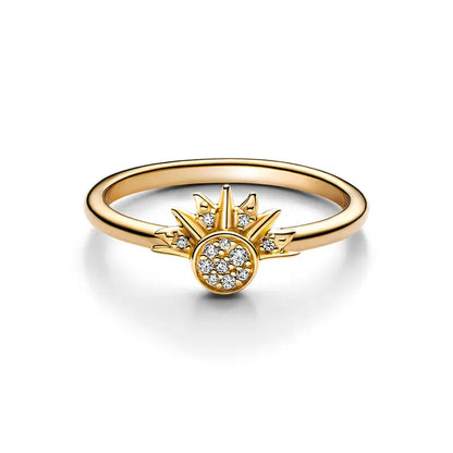 Hot Sale 925 Silver Rose in Bloom Ring For Women Exquisite Style Fashionable For Parties Wedding Luxury DIY Jewelry Fine Gifts