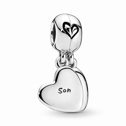 Charm Familia en Plata 925 – Abalorio Sparkling para Pulsera Original Mujer