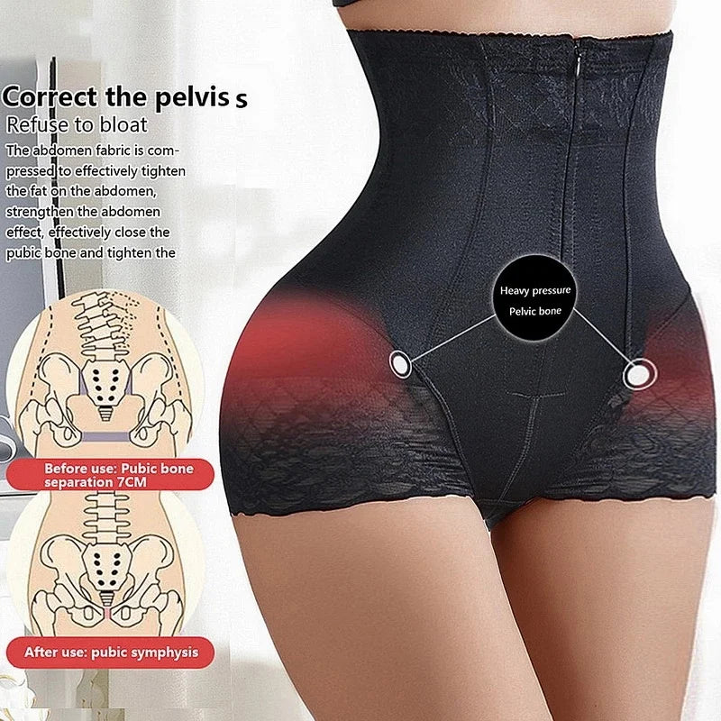 Faja Pantalón Mujer Reductora | Cintura Alta con Cremallera